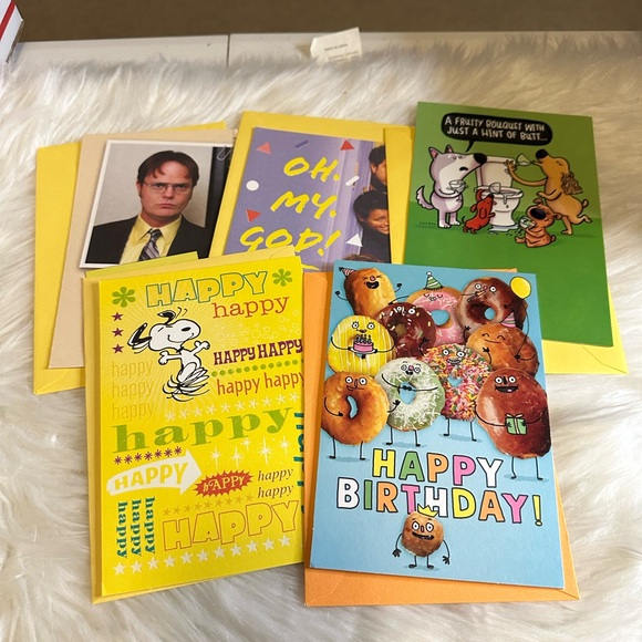 💥10/$10 Colorful Birthday Greeting Card Set - Picture 1 of 2